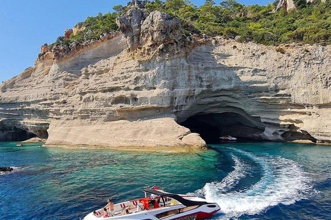 From Antalya: Suluada Island Boat Tour with Lunch & Transfer