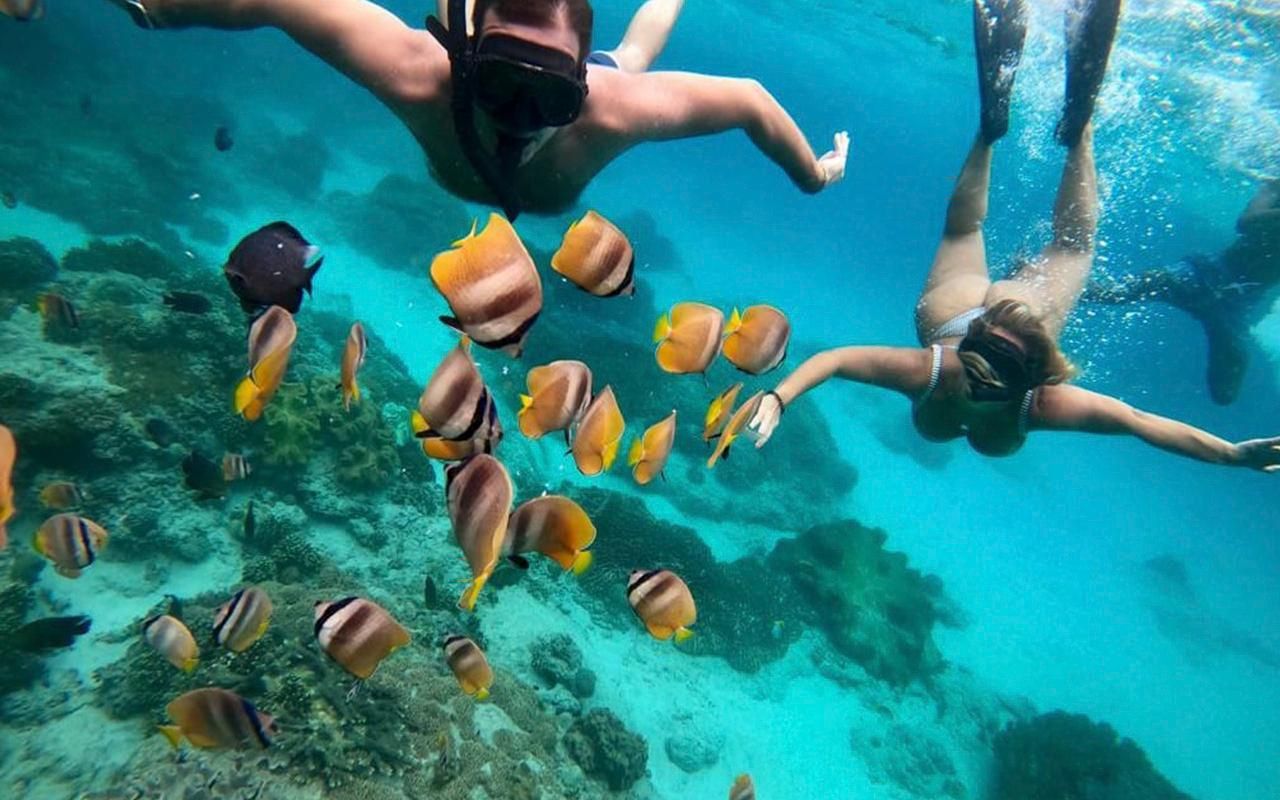 Bali Blaue Lagune Schnorcheln Tour