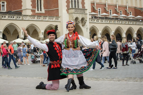 Krakow: Polish Folk Dance Show at Jama Michalika
