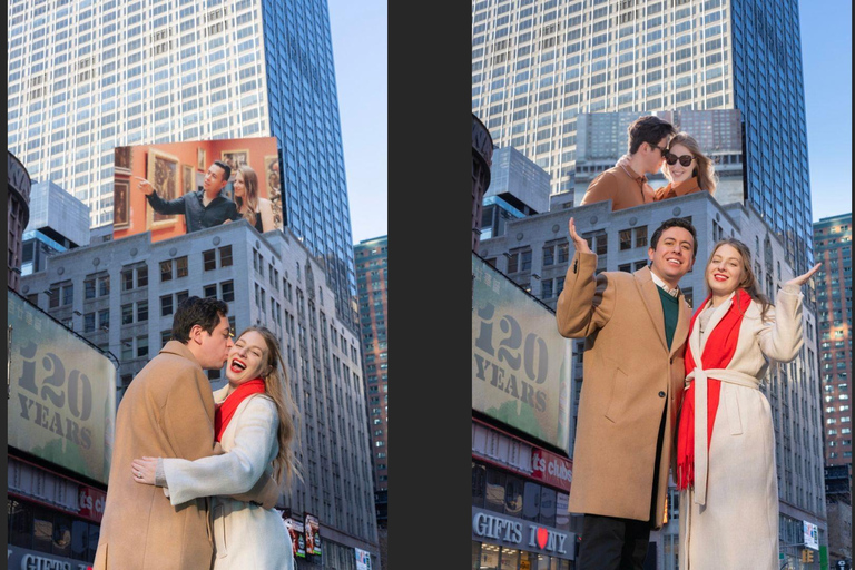 NYC: See Yourself on a Times Square Billboard 1 full minute