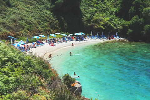 Corfu: Busreis & zwemmen bij Canal d'Amour, Kassiopi & Barbati