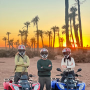Marrakech Palm Grove and Jbilat Desert Quad Bike Tour