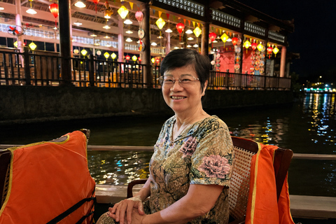 Hue: Evening Perfume River Electric Boat Cruise & Lantern Evening Perfume River Cruise