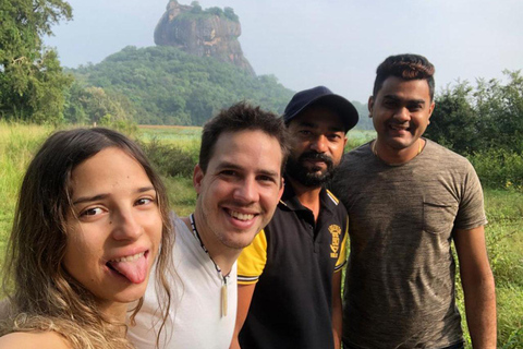 From Kandy: Sigiriya Village Safari with Rock Climbing