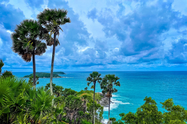 Excursão de meio dia ao miradouro de Phuket, ao Grande Buda e ao Wat Chalong