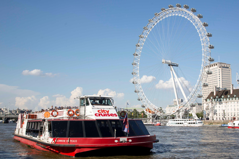 Londres : Tour de Londres, bus à arrêts à arrêts multiples et croisière fluviale24 heures de bus à arrêts multiples, tour de Londres et croisière sur la rivière