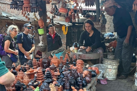 Visite de Katmandou : Guide privé, voiture, voyage personnaliséVisite d'une jounée avec véhicule en langue étrangère