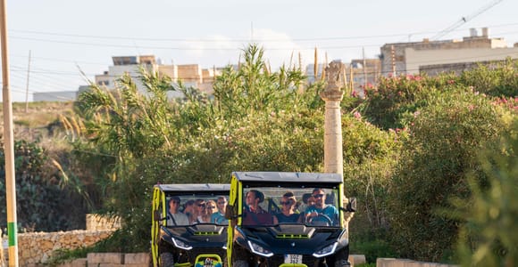 From Malta: All-Inclusive Gozo Jeep Safari Tour + Comino