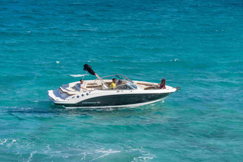 Ibiza: Fun Private Boat with Donut Ride & Snorkeling