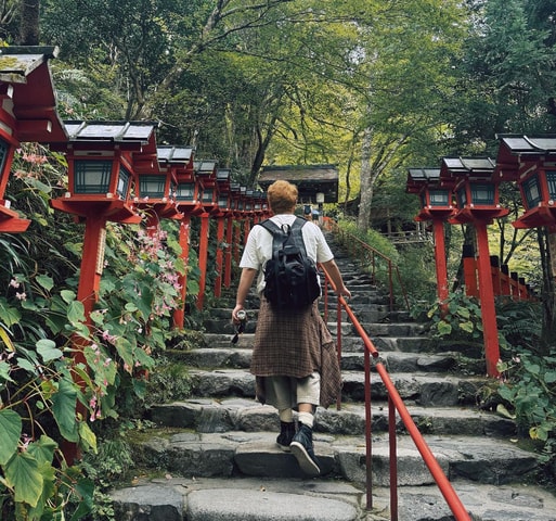 From Osaka: Kyoto Ohara, Forest Rail& Kifune Shrine Day Trip