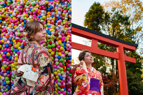 Kyoto: Private Kimono Photoshoot for Couples and Solo