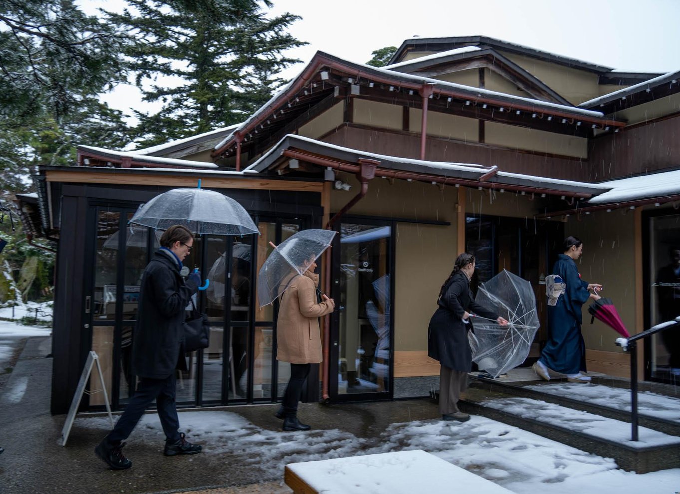 Kanazawa: Kenrokuen-teceremoni
