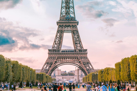Paris: Eiffel Tower Guided Tour Optional Seine Cruise Eiffel Tower: 2nd Floor Guided Tour by Elevator