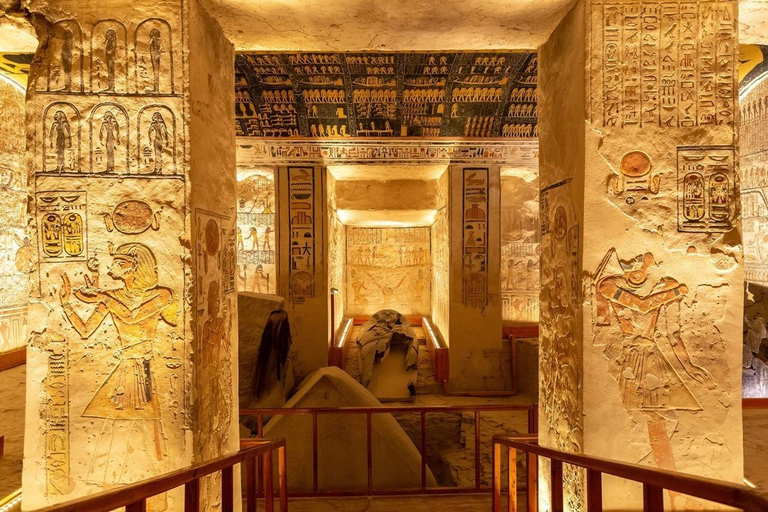 Hurghada: Luxor Valley of the Kings & Tutankhamun Tomb Trip Small Group Luxor Shared Tour without Tutankhamun Tomb