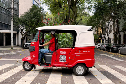 Mexico City: Tuktuk Tour – Roma Condesa Historical Tour in Tuktuk – Roma Condesa