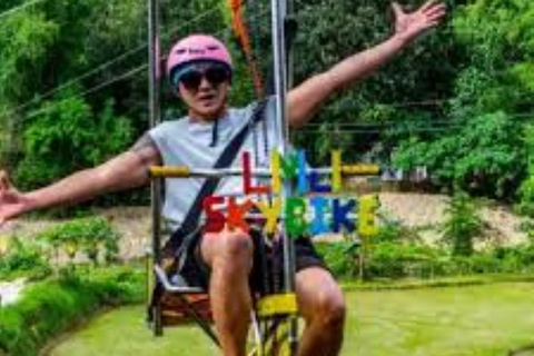 بوراكاي: مغامرة ركوب الدراجات الرباعية والدراجات الهوائية والانزلاق بالحبال مع شاحنة صغيرة