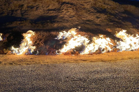 From Baku: Ateshgah Fire Temple and Yanar Dag Tour