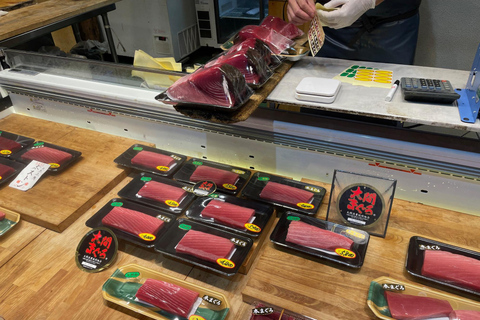 Visite culinaire de l'ancien marché aux poissons de Tokyo - Marché aux poissons de Tsukiji