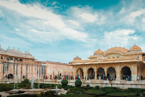 Jaipur: Half-Day Tour Amer Fort, Jal Mahal & Stepwell