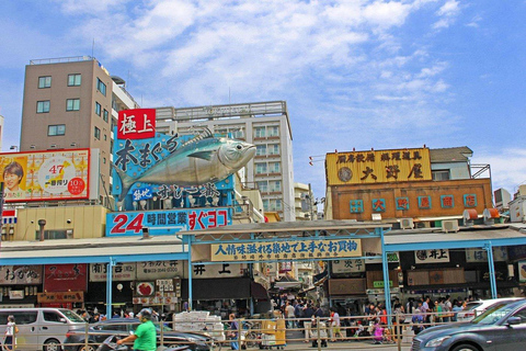 Tokio: rondleiding door de Tsukiji-markt en de Hama-rikyu-tuinen