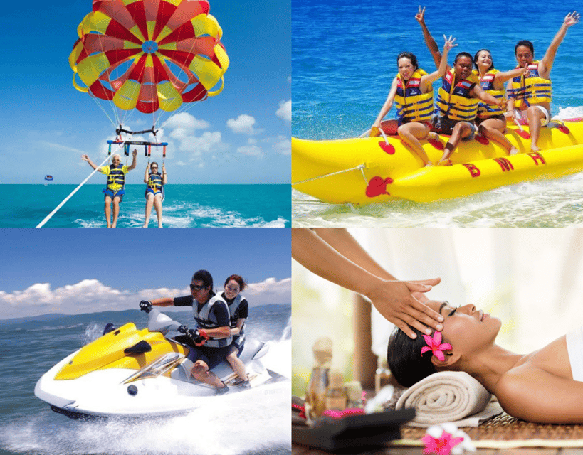 Bali: Nusa Dua Watersports and 2 Hours Spa Treatment Bali: Nusa Dua Watersports and 2 Hours Spa Treatment