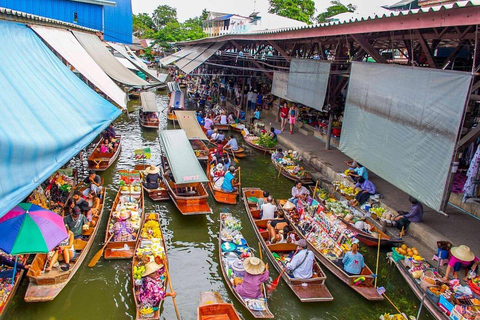 LaemChabang Port: 2 Days Bangkok Temples & Floating Market