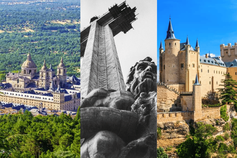From Madrid: El Escorial, Valle de los Caídos & Segovia Trip Day Trip with El Escorial Monastery & Segovia Alcazar Entry