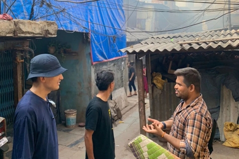 Meet Dabbawala Visit Dhobi Ghat & Dharavi slum with Train
