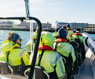 Reykjavik: Whale Watching Tour by RIB Boat