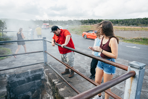 Depuis Hilo : soirée d'exploration des volcans