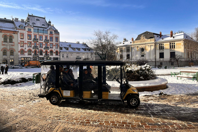 Krakow: Guided City Tour by Golf Buggy with Hotel Pickup