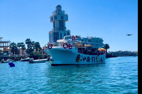 From Huelva: Boat Trip to Isla Cristina Estuary Paseos en barco por la ria de Isla Cristina
