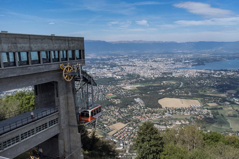 La belleza de Ginebra vista desde la Salève