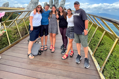 Hoi An/Danang: Tour em pequenos grupos por Bana Hills e Golden BridgeTour em pequenos grupos com retorno de teleférico e almoço buffet