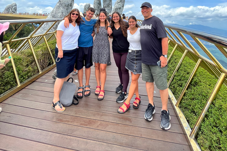 Hoi An/Danang: Tour em pequenos grupos por Bana Hills e Golden BridgeTour em pequenos grupos com retorno de teleférico e almoço buffet