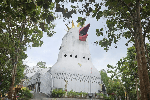 From Yogyakarta: Borobudur, Chicken Church & Mendut Temple