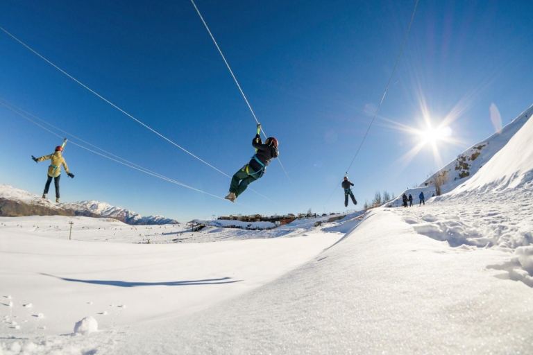 Tour du parc des Farellones : Aventures de neige et de skiParque Arauco Lieu de rendez-vous 7h45