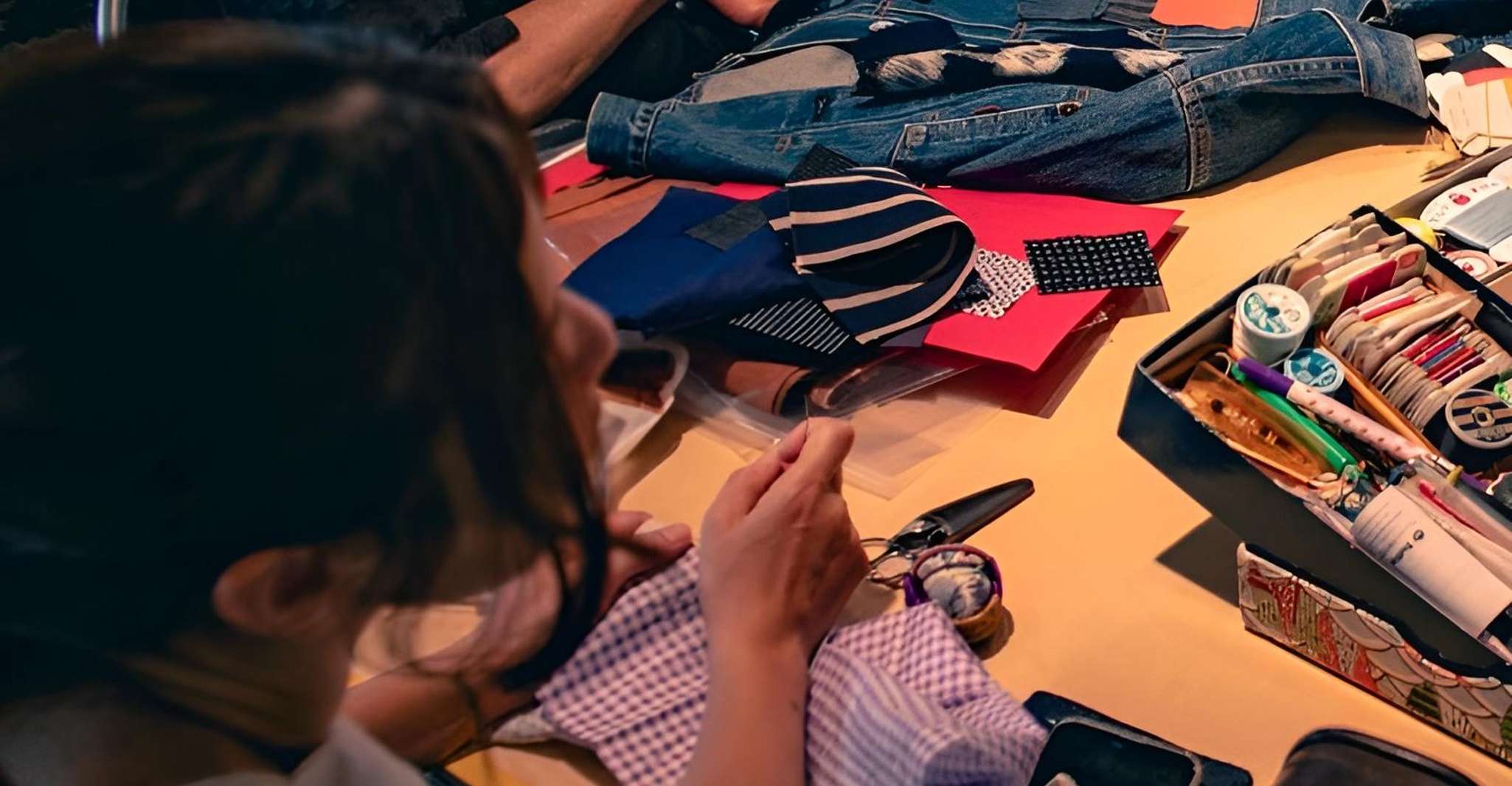 Osaka: Sashiko Japanese Craftsmanship Workshop photo 8