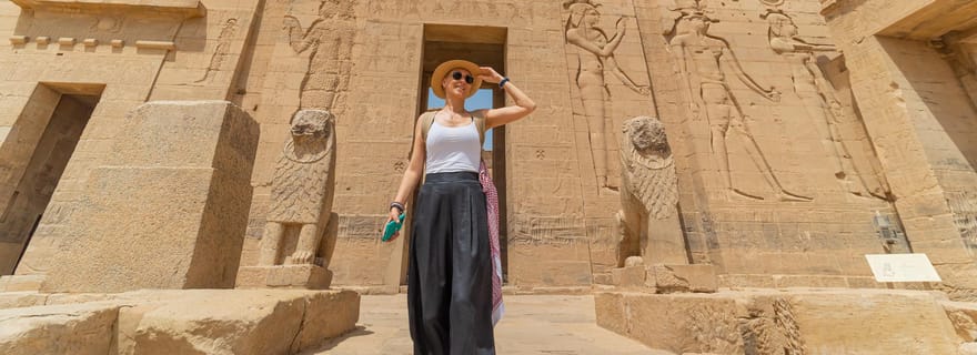 Assouan : Visite demi-journée guidée du temple de Philae en groupe