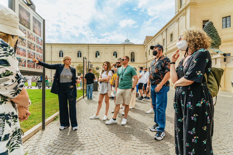 Rome : Visite du Vatican, de la chapelle Sixtine et de la basilique Saint-PierreVisite guidée en français