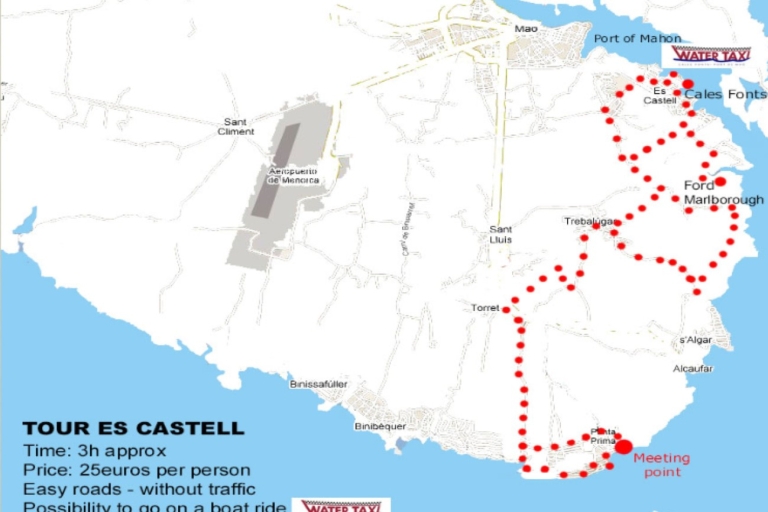 Menorca: E-Bike Tour From Punta Prima to Es Castell Menorca: E-Bike Tour to Es Castell