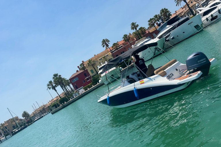 Manilva: Self-Drive Boat Rental with License