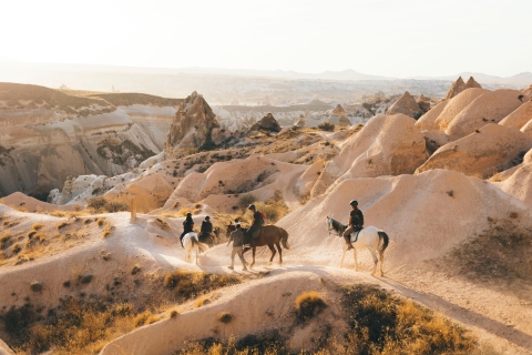 Cappadocië: paardrijtocht bij zonsondergang