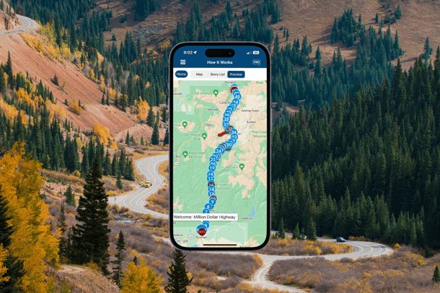 Colorado: Million Dollar Highway Self-Driving Audio Tour