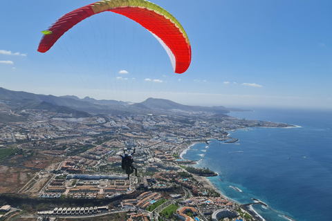 Costa Adeje - Tandem paragliding vanaf 800m - gratis ophaalservice