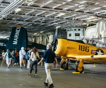 San Diego : billet d'entrée au musée USS Midway