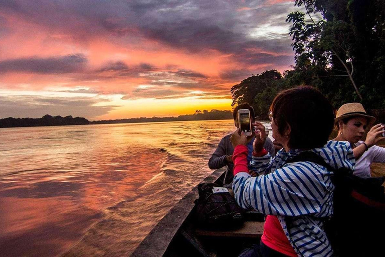 Depuis Tambopata : Randonnée dans la jungle amazonienne et lac Sandoval 1 jour