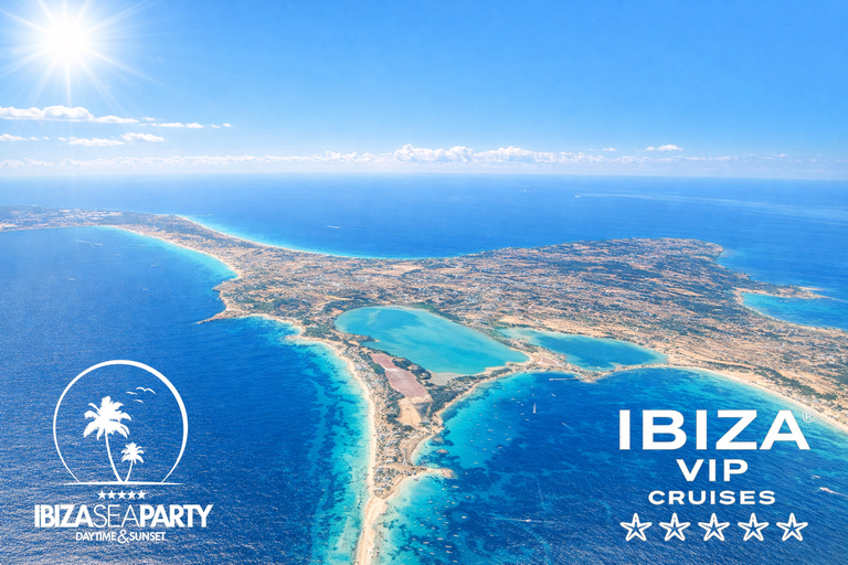 Ibiza: Formentera VIP Boat Paella, BBQ, OpenBar, DJ & Sunset BASIC TICKET with 5h Open Bar & Breakfast