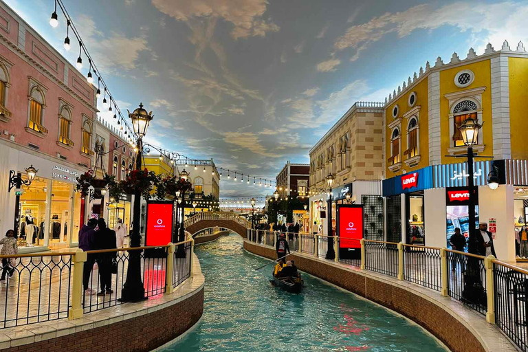 Doha: Private City & Villaggio Mall Tour with Free Gondola Sharing Tour Option