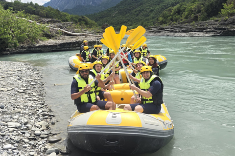 Tirana/Durrës/Permet: Vjosa River Rafting & Thermal Baths From Permet